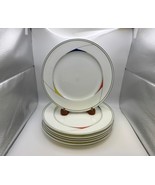 Set of 6 Villeroy &amp; Boch Bone China TRIO Dinner Plates - €276,97 EUR