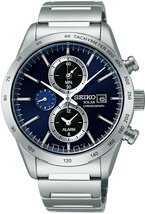 Seiko Men&#39;s Spirit Solar Chronograph Watch Sbpy115 Made In, bracelet - £275.21 GBP