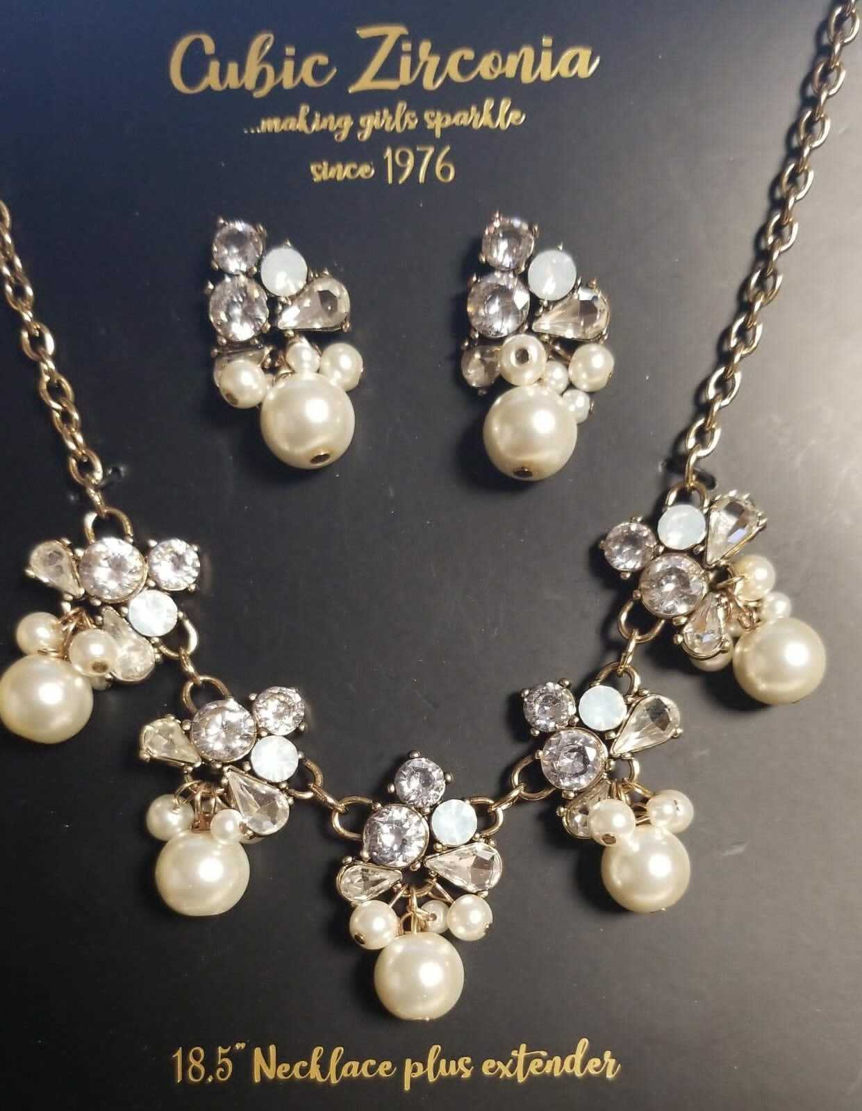 cubic zirconia Jewelry Set  making girls sparkle Since 1976 (LOC TUB L-29) Item image 3