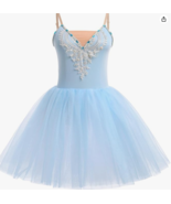 Ballet Leotards for Women Ballerina Performance Swan Lake Costumes Embro... - $33.92 CAD