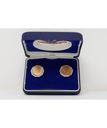 Swank 1905 1906 Indian Head Penny Coin Cufflinks - €26,23 EUR