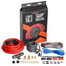 Amp Kit True 4 Awg Amplifier Installation Wiring Amp Kit Install Cables - $60.99