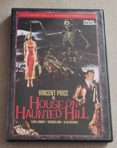 Vincent Price In House On Haunted Hill DVD Video Digitally Remastered  - £5.42 GBP