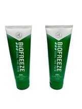 2-PACK Of Biofreeze Cool Pain Relief Gel-3 Fl oz Colorless Fast Acting*EXP 8/24 - £13.33 GBP