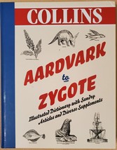 Aardvark to Zygote: Illustrated Dictionary with Sundry Articles and Dive... - $6.93