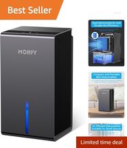 Small Space Dehumidifier with Automatic Defrost - Keep Your Home Moistur... - $98.95