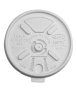Dart 16FTL Vented Foam Lids for 16-24 oz Foam Cups, Lift n&#39; Lock Lid - €36,43 EUR
