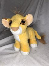 The Lion King Simba Kissing Cubs Plush 1993 Authentic Disney Magnetic - £7.90 GBP