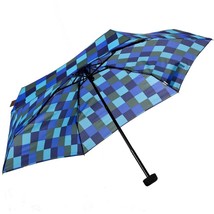 EuroSCHIRM Dainty Pocket Umbrella (Blue Squares) Lightweight Trekking Hi... - £19.76 GBP