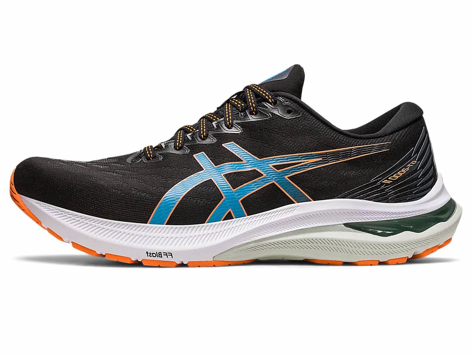 Asics Men&#39;s Gel Gt2000 11 Running Shoes Black/sun Peach - $123.00