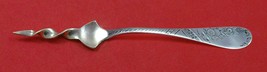 Number 38 Engraved by Towle Sterling Silver Butter Pick Twisted 5 3/4" Custom - $58.41