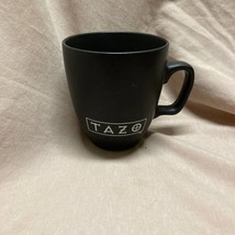 Vintage 2011 Starbucks Tazo Ceramic Mug 12.5 oz. Matte Black  - £15.73 GBP