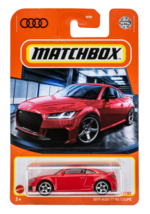 Matchbox 2019 Audi TT RS Coupe TANGO RED  FSC  Matchbox 2022  #49 - $7.82