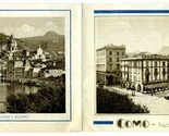 Hotel Ristorante Barchetta Brochure And Tariff Sheet  Como Italy 1933 - $47.47