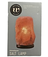WAYLAND SQUARE HIMALAYAN SALT LAMP ORANGE PURE NATURAL 7&quot; - $29.69