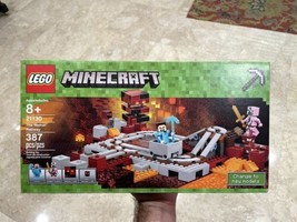 LEGO Minecraft: The Nether Railway (21130) New &amp; Sealed - £53.39 GBP