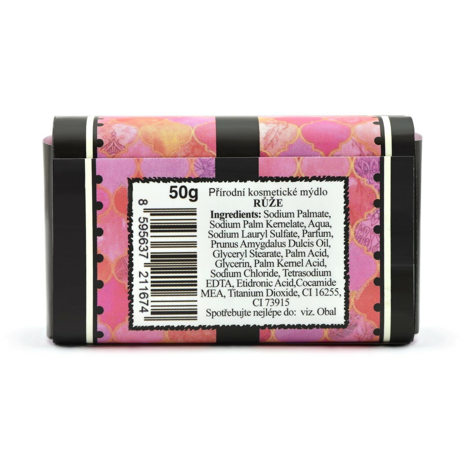Natural Hydrating Face & Body Soap with ROSE Oil 50 g by Oli-Oly Gifts for Girls Item image 3