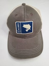 Costa 1983 Salt Water Fishing Mesh Snapback Baseball Cap Hat Large Mouth... - $21.66