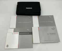 2014 Nissan Quest Owners Manual Set with Case OEM K01B05006 - £16.56 GBP