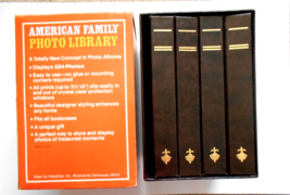 American Photo Library - 4 Photo Albums for 3-1/2&quot; x 5&quot; Photos, Total 22... - $11.87