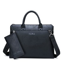 Celinv Koilm High Quality Men Briefcases Set 14 inch Laptop Business Bags Handba - £154.05 GBP