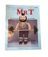 80s Vintage Sewing Pattern 22 In. Mr. T Soft Sculpture Art Doll Figure B... - $19.34