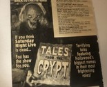 Tales From The Crypt Tv Guide Print Ad Tpa16 - $5.93