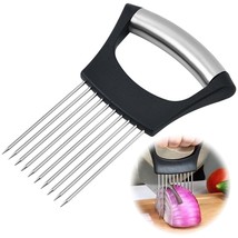 Onion Holder For Slicing, 2024 Upgrade Stainless Steel Onion Slice Holde... - $10.99