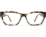 L.A.M.B Eyeglasses Frames LAUF097 MUL Brown Marble Square Full RIm 57-16... - $46.53