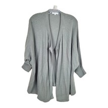 Madewell Seabank olive green Open Front Knit Cardigan Sweater Size Medium - £13.11 GBP