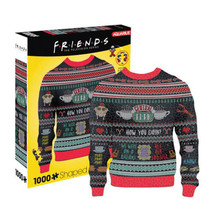 Aquarius Friends Jigsaw Puzzle 1000pc - Ugly Sweater - $45.62
