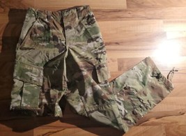 US Army Combat Trousers Camo Pants Sz X Small Short Cargo **READ** Button Fly - £20.56 GBP