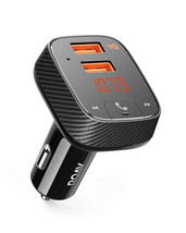 ROAV SmartCharge F2 Bluetooth FM Transmitter Wireless Audio Adapter Car ... - $18.95