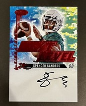 2022 Sage Spencer Sanders Red Next Level Auto Oklahoma State Cowboys Ole Miss QB - £10.53 GBP