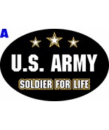 US ARMY 6&quot;x4&quot; ASSORTED CAR REFRIGERATOR MAGNET SOLDIER RETIRED VETERAN D... - $130.29 MXN