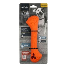 Tall Tails Dog Goat Bone Orange 9 Inch - £15.79 GBP