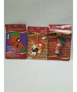 Holiday Time Felt Applique Christmas Stocking Kit Santa New in Pack - £19.95 GBP