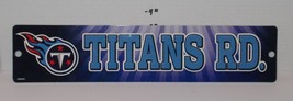 Rico Industries NFL Tennessee Titans 16&quot; Plastic Street Sign Decor - $185.41 MXN