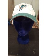 Reebok Women&#39;s Miami DolphinsCurved Brim Hat/Cap OSFM Embroidered and Print - $10.88
