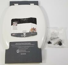I) Mayfair 144ECA-000 Elongated Molded Wood Toilet Seat Easy-Clean Hinge... - $19.79