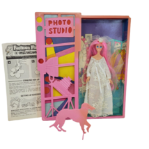 Vintage 1969 Ideal Toy Fashion Flatsy Cory Doll Bride Wedding Photo Studio Flat - $132.05