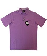 FootJoy Performance Golf Polo Shirt Heather Lavender Purple M NWT Chehal... - $22.99