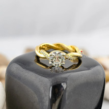 Round Cut Engagement Ring Lab Grown Diamond, 2.00 CT Solitaire Diamond R... - $299.00