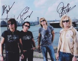 4X Signed JON Bon JOVI Band Autographed Photo w/ COA Bon Jovi - £79.74 GBP