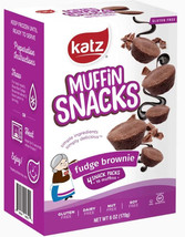 Katz Gluten Free Fudge Brownie Muffin Snacks - £14.63 GBP+