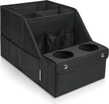 Versatile Car Seat Organizer - 11 Storage Areas &amp; 2 Cup Holders for Fami... - $61.33