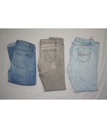 Lot of 3 Womens Jeans sz 7 Aeropostale Miley Cyrus 7 For All Mankind - $67.22 CAD