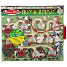 Melissa &amp; Doug Magnetic Wand Number Maze - Wooden Puzzle Activity - £13.36 GBP