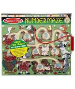 Melissa &amp; Doug Magnetic Wand Number Maze - Wooden Puzzle Activity - £13.32 GBP