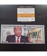 President Donald Trump Signed Autographed $100.00 Prop Note w/COA - £87.71 GBP